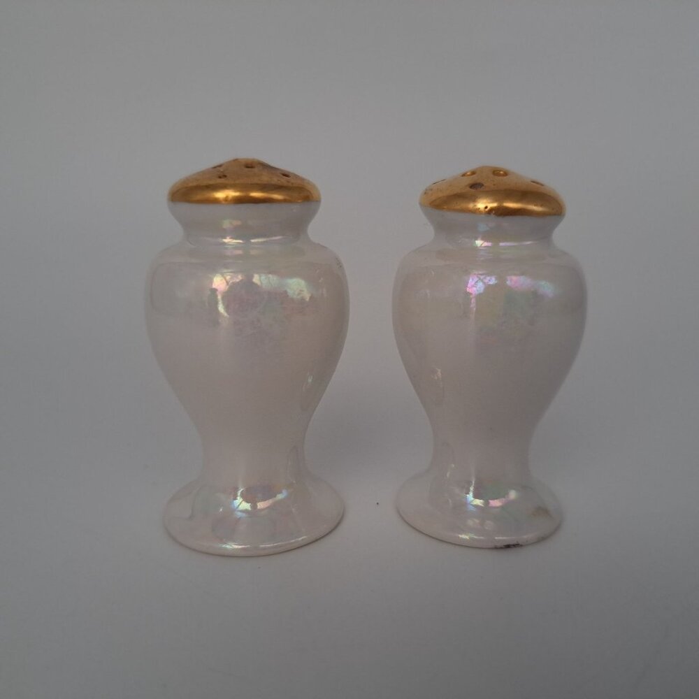 Vintage Noritake Nippon Lusterware Salt & Pepper Shakers
